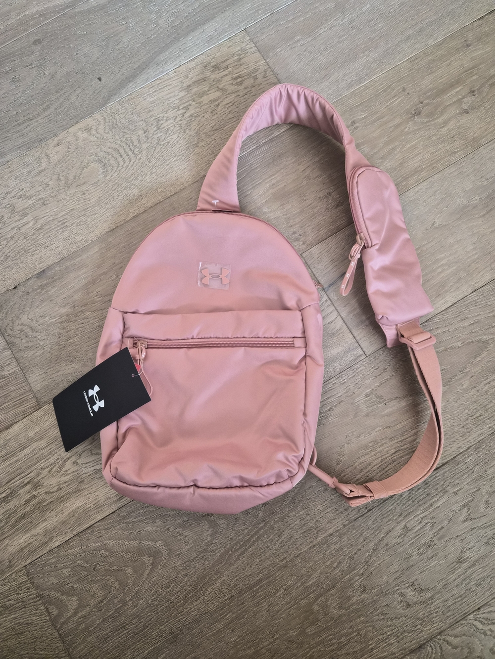 Under Armour Pink Sling Backpack